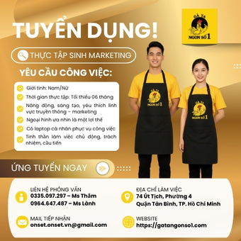 Poster tuyển dụng